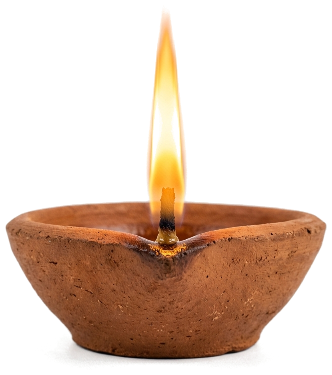 Festive Diya Lamp